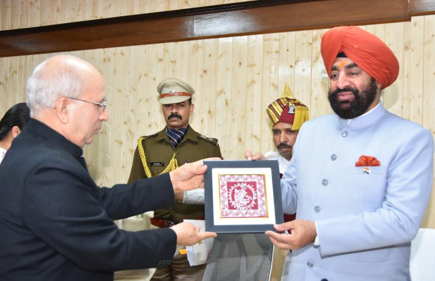 Academy visit of Hon'ble Governor Uttarakhand